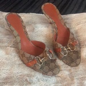Authentic Gucci mules size 9